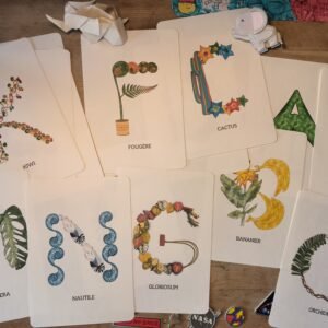 Abécédaire Nature – Format A5 (Moyen format décoratif et pédagogique)